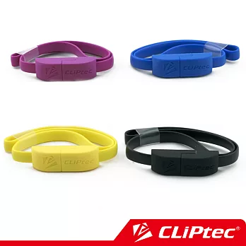 CLiPtec手圈式USB2.0轉Micro USB連接線黃色