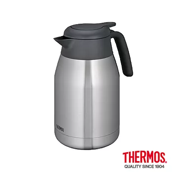 【THERMOS 膳魔師】不鏽鋼真空保溫壼1.5L(THS-1500-SBK)SBK(不銹鋼色)