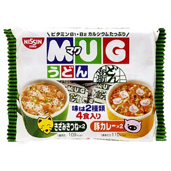 日本【日清】MUG杯仔麵-豆皮咖哩味