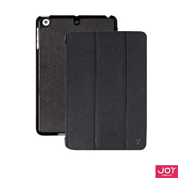 JOY SmartSuit 精美皮革 iPad mini Retina 保護殼 (通用一代mini)- 黑