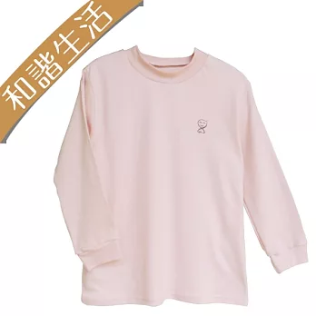 【和諧生活有機棉】兒童立領上衣L淺粉