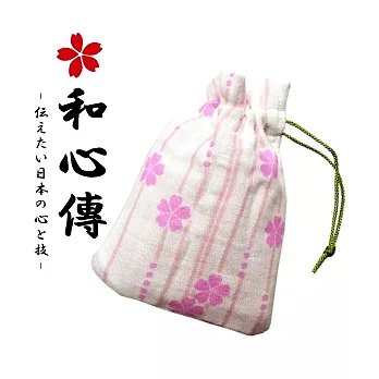 《和心傳》巾着袋 (束口袋 小物袋) -櫻花
