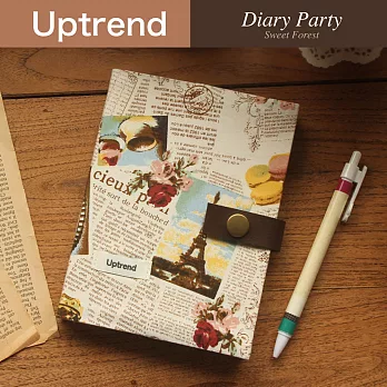 Uptrend Diary Party 布手帳│Sweet Forest‧香榭馬卡龍