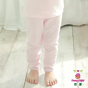 【Anny pepe】女童舒暖棉長褲_美國精梳棉160粉