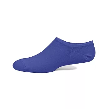 【 PuloG 】純棉細針隱形裸襪-M-紫藍