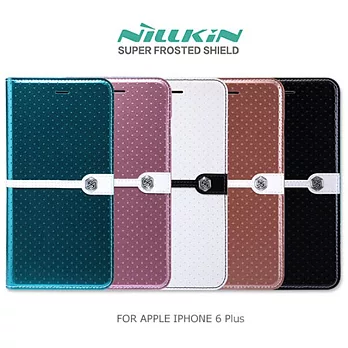 NILLKIN APPLE IPHONE 6 Plus 5.5吋 冰系列皮套 白色