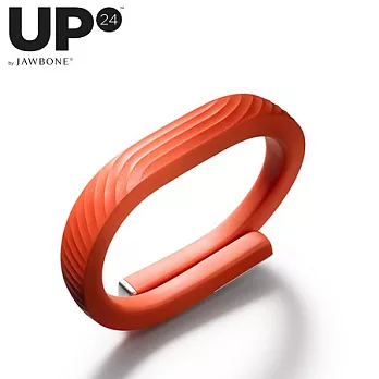 Jawbone UP24 無線時尚智慧手環(橘色/L號)