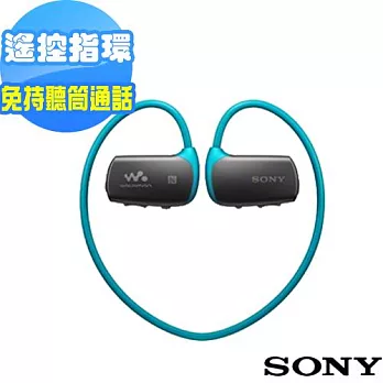 SONY 無線防水藍牙隨身聽 NWZ-WS613 4GB(自由藍)