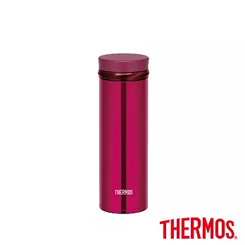 【THERMOS 膳魔師】 不鏽鋼真空保溫杯0.35L(JNO-350-BGD)BGD(酒紅色)