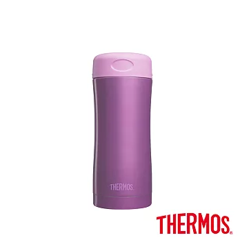 【THERMOS膳魔師】不鏽鋼真空保溫杯0.4L(JCG-400-PL)PL (紫色)