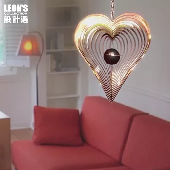LEON’S 北歐幻影3D立體掛飾-心形