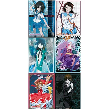 2014動畫人氣女主角角色收集卡套組3（一組6張）
