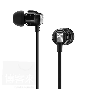 聲海 SENNHEISER CX3.00 黑色 強勁重低音 扁線設計 耳道式耳機黑色