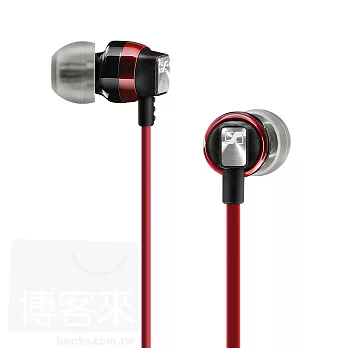 聲海 SENNHEISER CX3.00 紅色 強勁重低音 扁線設計 耳道式耳機紅色