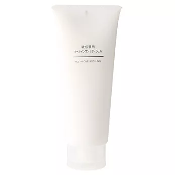 [MUJI 無印良品]MUJI敏感肌 ALL IN ONE身體保濕凝膠/200g