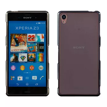 【BIEN】SONY Xperia Z3 輕量氣質軟質保護殼 (霧黑)