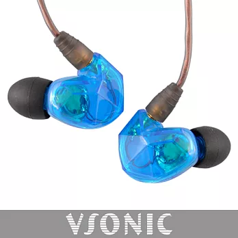 VSONIC VSD3S (均衡版)入耳式耳機 公司貨晶鑽藍