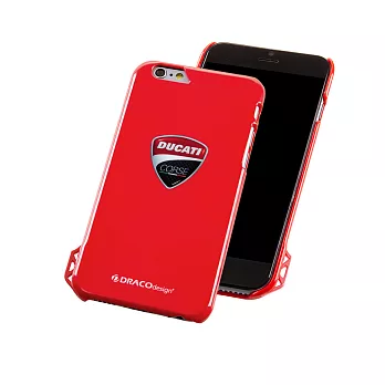 DRACOdesign x DUCATI iPhone 6 (4.7吋)聯名保護殼(盾牌款)紅/Corse盾牌