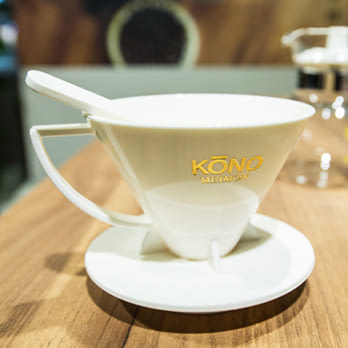 【KONO珍藏限量】哈亞咖啡彩色繽紛濾器 (WH白)