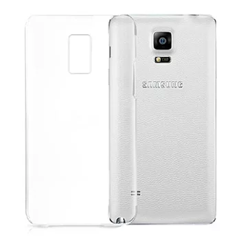 透明殼專家 SAMSUNG Note4 全包式TPU.極薄.高透光軟質保護殼+保貼組 (林果創意Lingo)