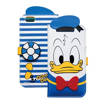 日本 Suncrest Disney iPhone6 (4.7吋)唐老鴨機能側翻皮套(Donald Duck)