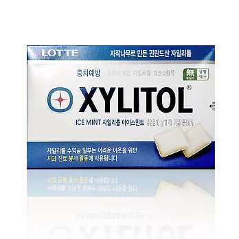 【韓菓】Xylitol 木糖醇無糖口香糖 冰涼薄荷盒裝