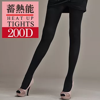 蒂巴蕾蓄熱能5036美腿科研Heat up tights--200D顯瘦黑