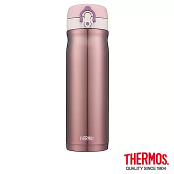 【THERMOS 膳魔師】不銹鋼真空保溫杯0.5L(JMY-501-P)P(粉紅色)