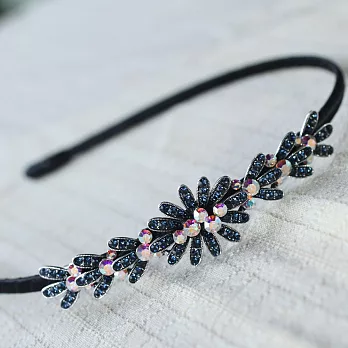 藍黑色的璀璨髮箍‧Alice遇見愛麗絲