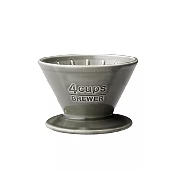 KINTO / SLOW COFFEE STYLE陶瓷濾杯（4杯份-灰）