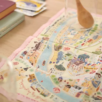 Aimez le style_德國製餐巾紙_巴黎地圖
