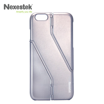 Nexestek 免手持可站式手機保護殼- iPhone 6 (4.7吋) 專用極光銀色