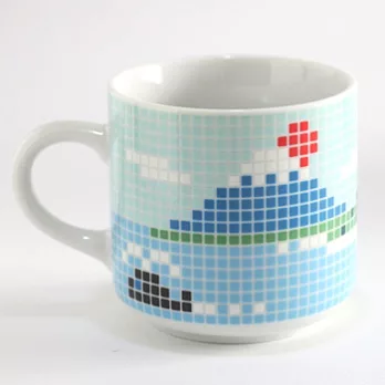 【西海陶器】波佐見燒富士山馬克杯(小)