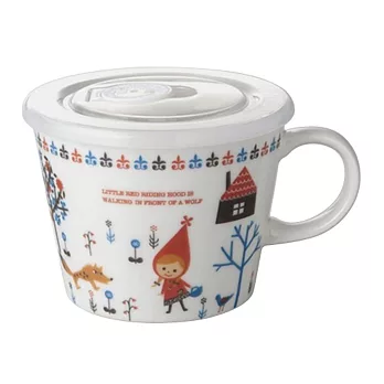 Shinzi Katoh 童話系列附蓋湯杯-小紅帽