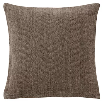 [MUJI 無印良品]棉鬆絨抱枕套/43/淺棕