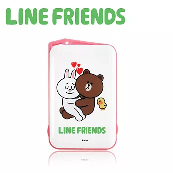 LINEFRIENDS 繽紛馬卡龍 電子式暖爐-法式草莓粉 (LN-Q13P)