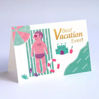 《最靡郵務站》萬用卡–Best Vacation Ever