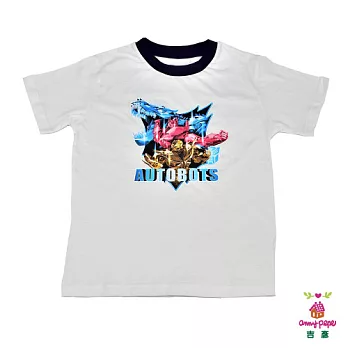 【Anny pepe】變形金剛超炫短袖上衣_美國精梳棉120白