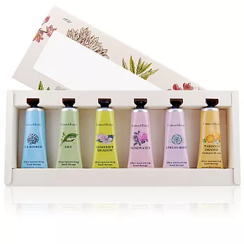 Crabtree & Evelyn 瑰珀翠 經典護手霜限量禮盒(25gx6)