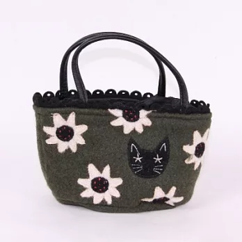 Noafamily,諾亞愛心貓冬手拿包_MG