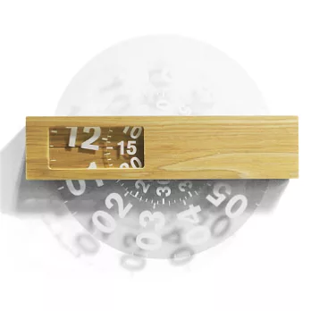 MARK’S_CASA木質時鐘_光影與時間(NT)