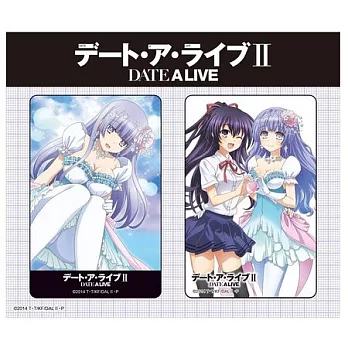 DATE A LIVE 約會大作戰Ⅱ 卡貼組 B