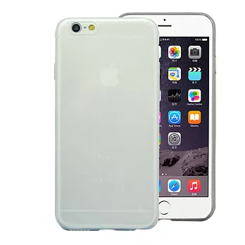 AGEX IPHONE 6 (4.7吋)薄型TPU保護殼-四色太空白