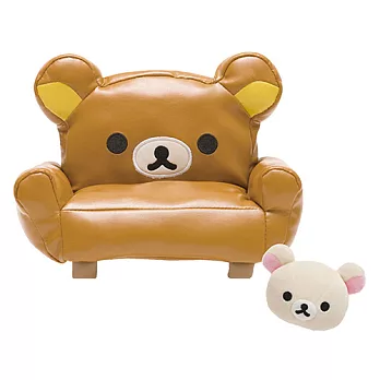 San-X 拉拉熊專用換裝系列小公仔專用家具。懶熊小沙發