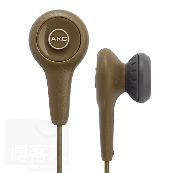 AKG Y10 棕色 現代感色彩搭配 輕量耳塞式耳機