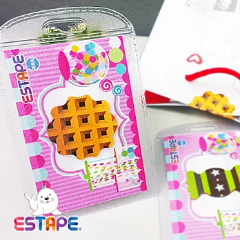【ESTAPE】造型隨手貼OPP 點心卡 (鬆餅)