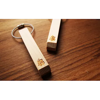 【木樂館】台灣黑熊鋼索鑰匙圈