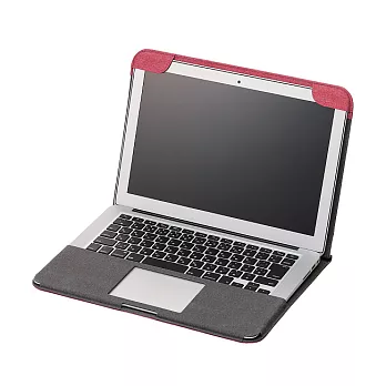 ELECOM MacBook Air保護套(13.3吋)-紅