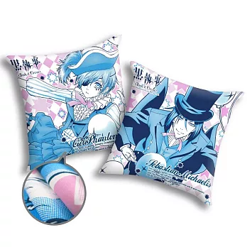 黑執事Ⅲ-抱枕(45x45)A款(謝+賽)