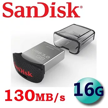 【代理商公司貨】SanDisk 16GB CZ43 Ultra Fit USB 3.0 高速隨身碟